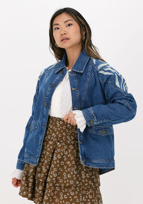 Blauwe HARPER & YVE Spijkerjas HARPER-JACK - large