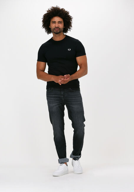 FRED PERRY T-shirt RINGER T-SHIRT en noir - large