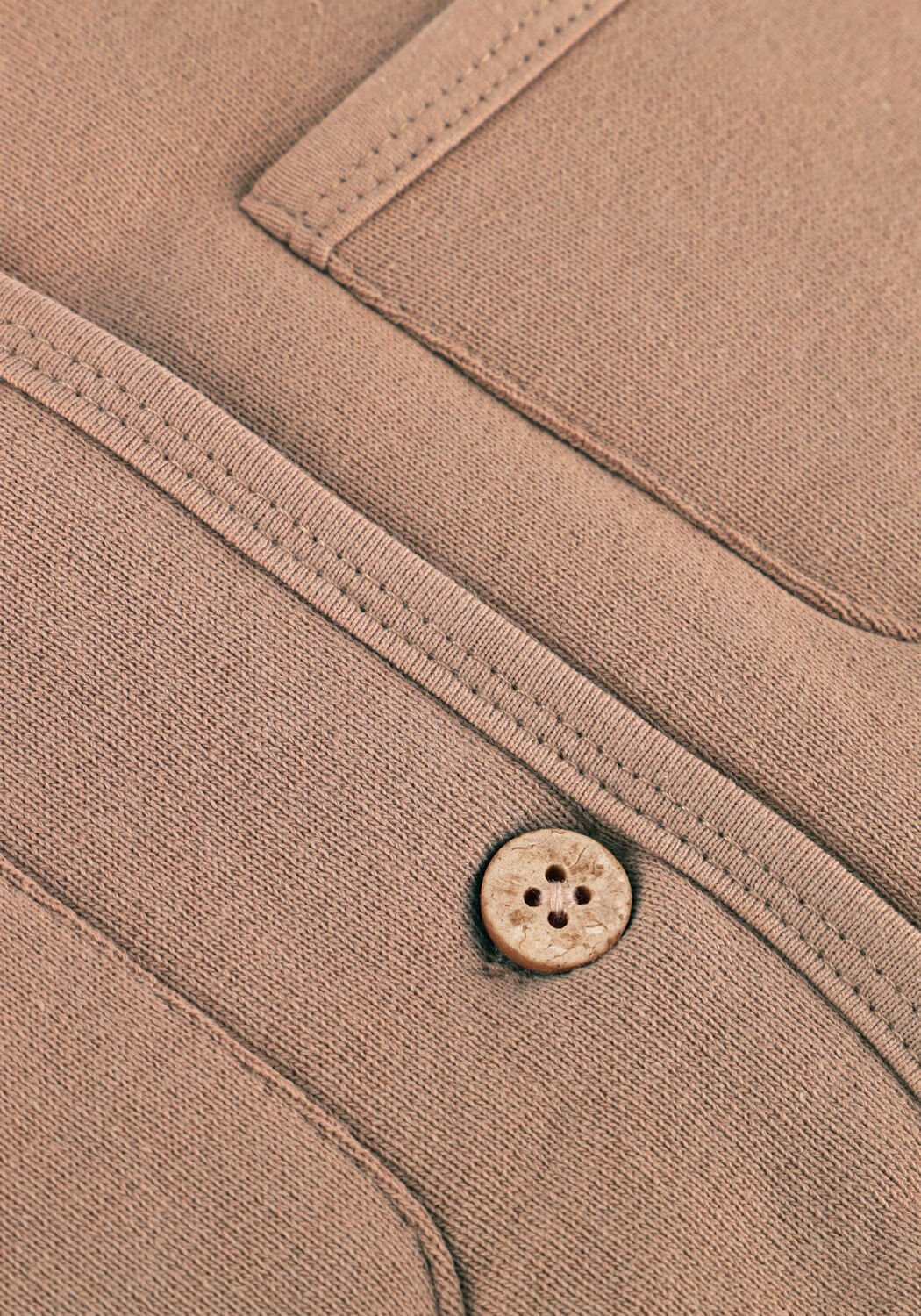 LIL' ATELIER Gilet NMFJOBO TIA LOOSE SWEAT VEST PAD LIL Sable - large