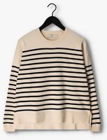 CC HEART Pull CC HEART COLLINGS COMFY STRIPE KNIT BLOUSE Sable