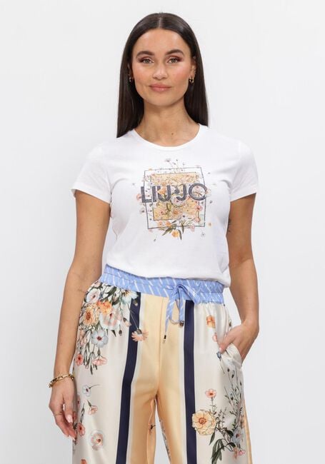 Witte LIU JO T-shirt ECS T-SHIRT MODA M/C - large