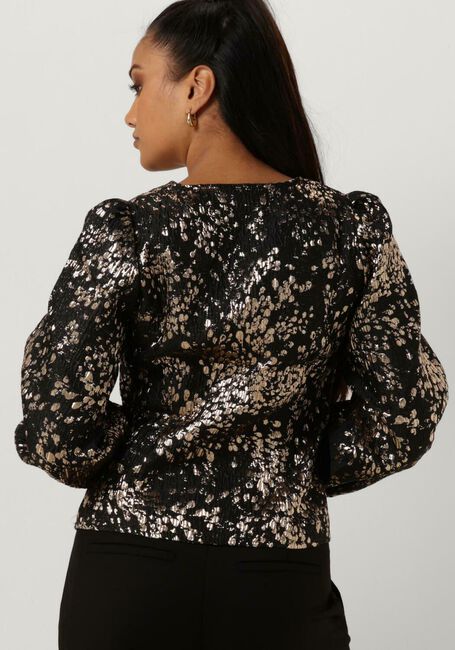 SELECTED FEMME Haut SLFPAULA GOLDEN LEO LS TOP en or - large