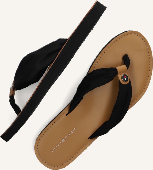 Zwarte TOMMY HILFIGER Slippers BEACH SANDAL Zwarte TOMMY HILFIGER Slippers BEACH SANDAL - large