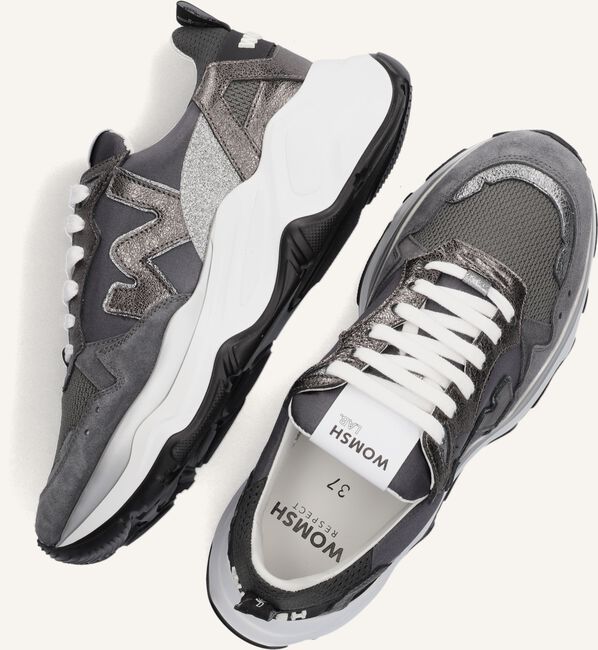 Zilveren WOMSH Lage sneakers FUTURA SILVER LINING Zilveren WOMSH Lage sneakers FUTURA SILVER LINING - large