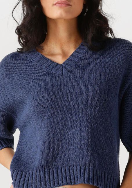 MSCH COPENHAGEN Haut MSCHHANNALIE 2 4 V PULLOVER Bleu foncé - large