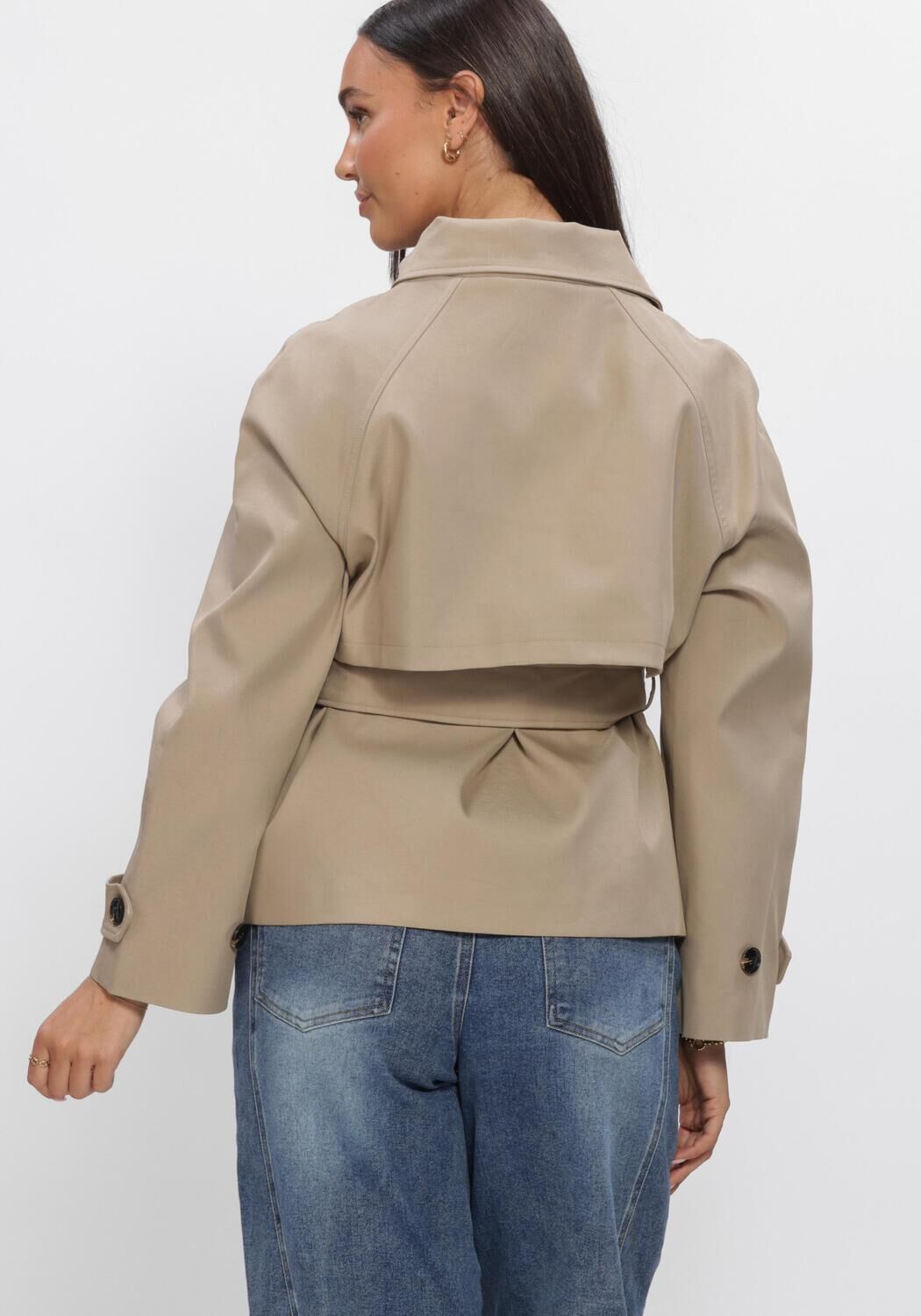 NEO NOIR Trenchcoats MUNET TRENCH JACKET Sable - large