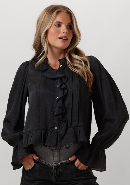 CO'COUTURE MELINA FRILL SHIRT Blouses en gris - large