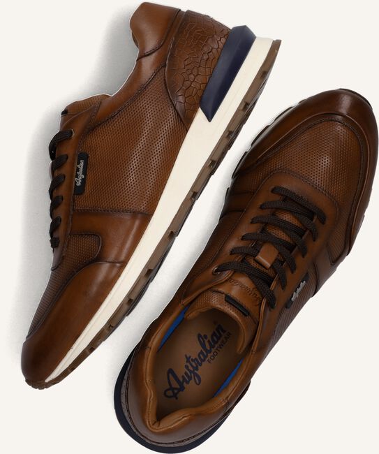 AUSTRALIAN CAMBRIDGE Baskets basses en cognac Omoda