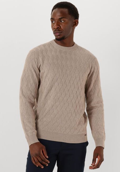 GENTILUOMO Pull ROUND LS Sable - large