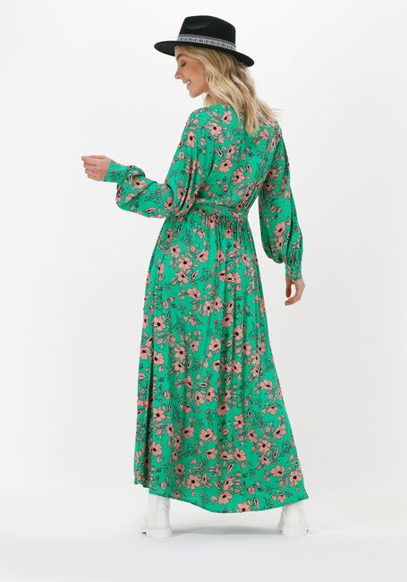 ALIX THE LABEL Robe maxi NAIVE FLOWER WRAP DRESS en vert - large