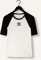 CO'COUTURE T-shirt GRANNY BLOCK SS TEE en blanc CO'COUTURE T-shirt GRANNY BLOCK SS TEE en blanc - medium