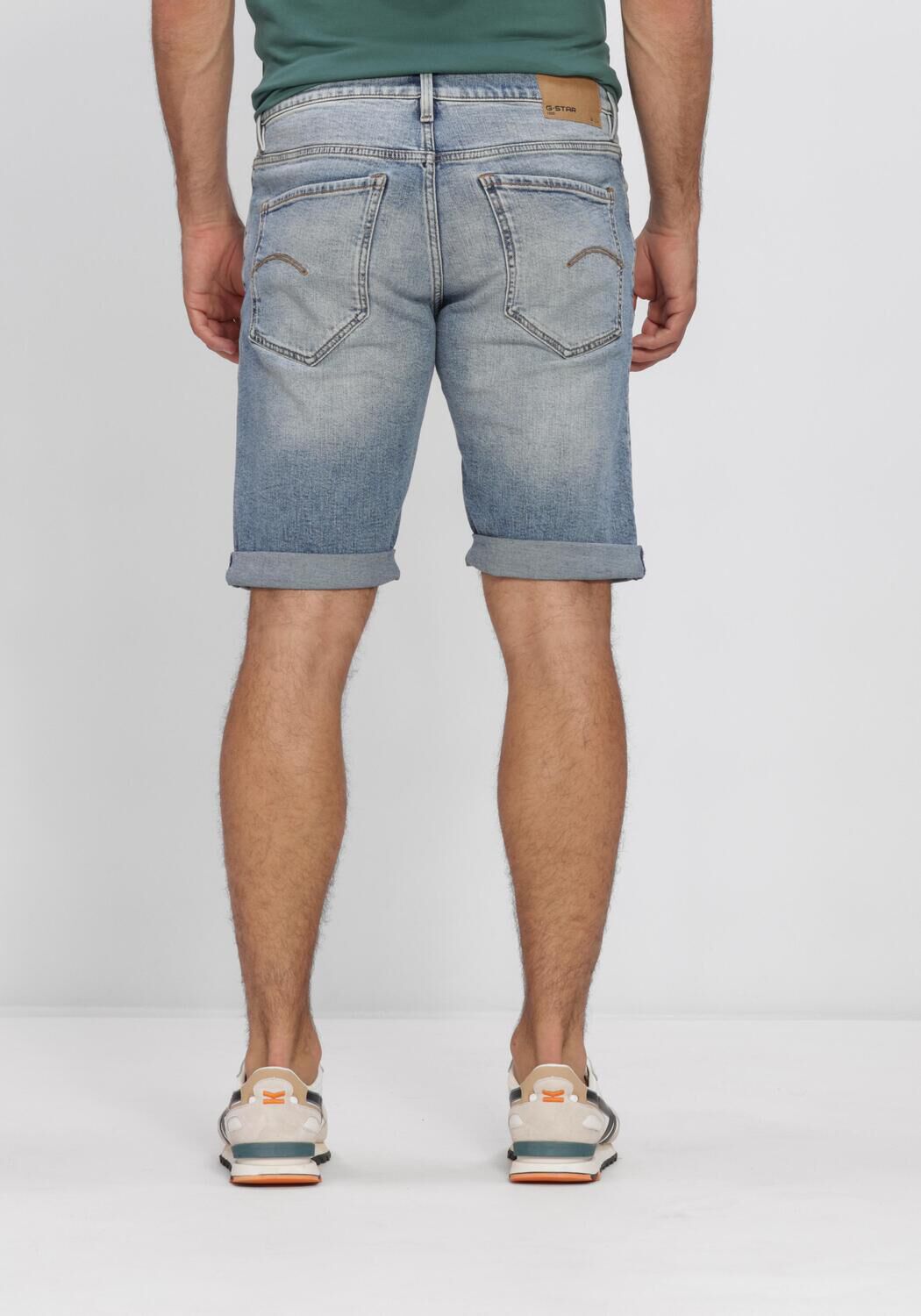 G-STAR RAW Pantalon courts MOSA SHORT en bleu - large