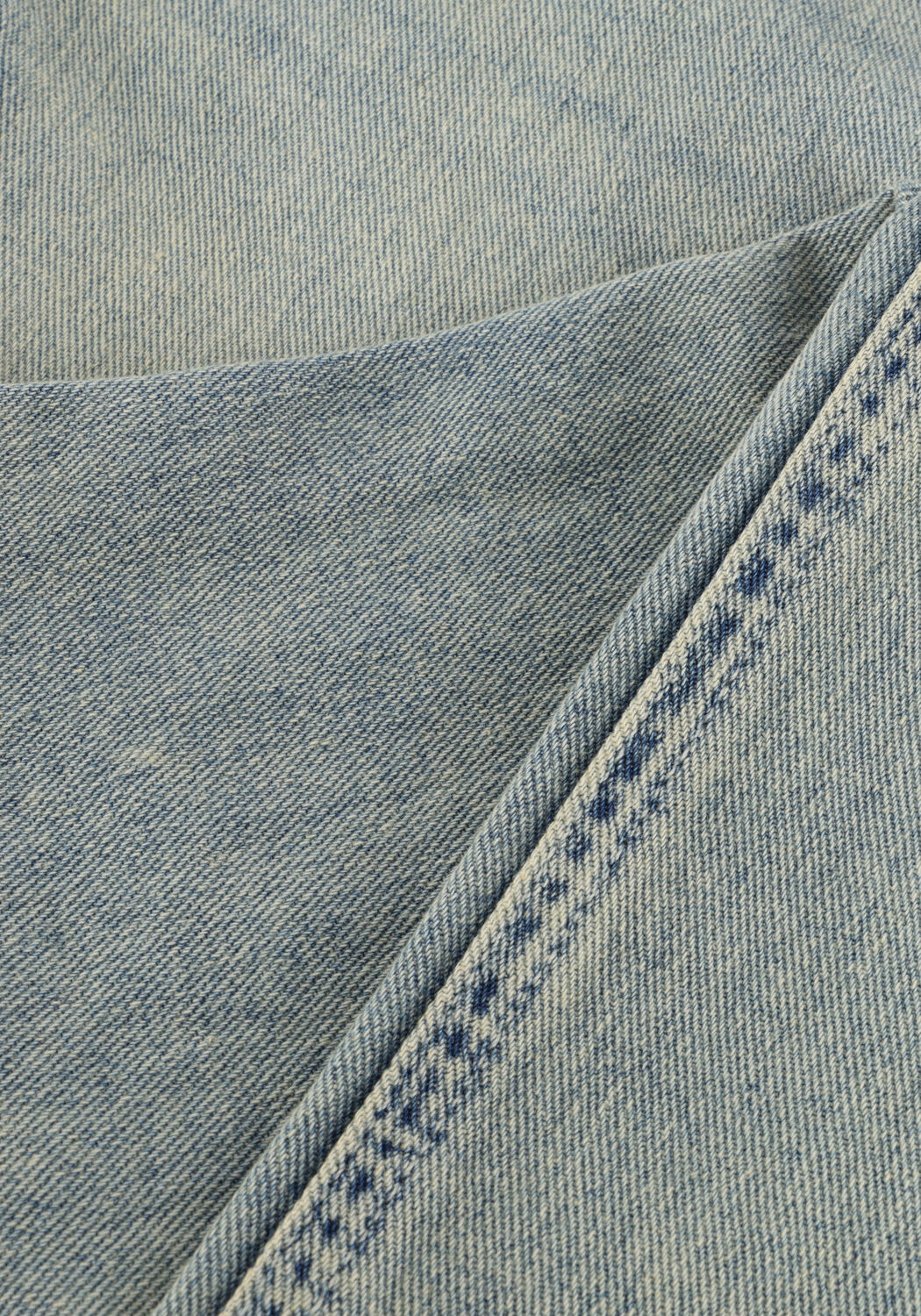 Lichtblauwe RAIZZED Wide jeans HANOI - large