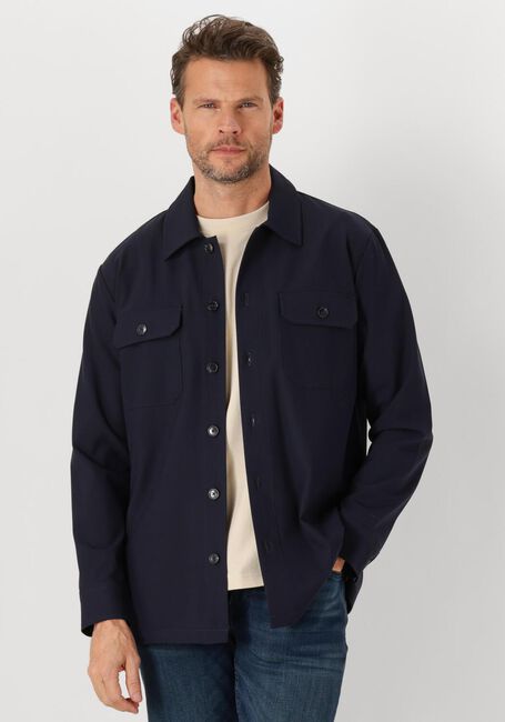 Donkerblauwe MATINIQUE Overshirt MADAMO - large