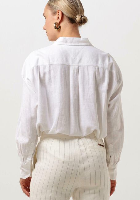 TOMMY JEANS TJW SP OVR LINEN SHIRT Blouses en blanc - large