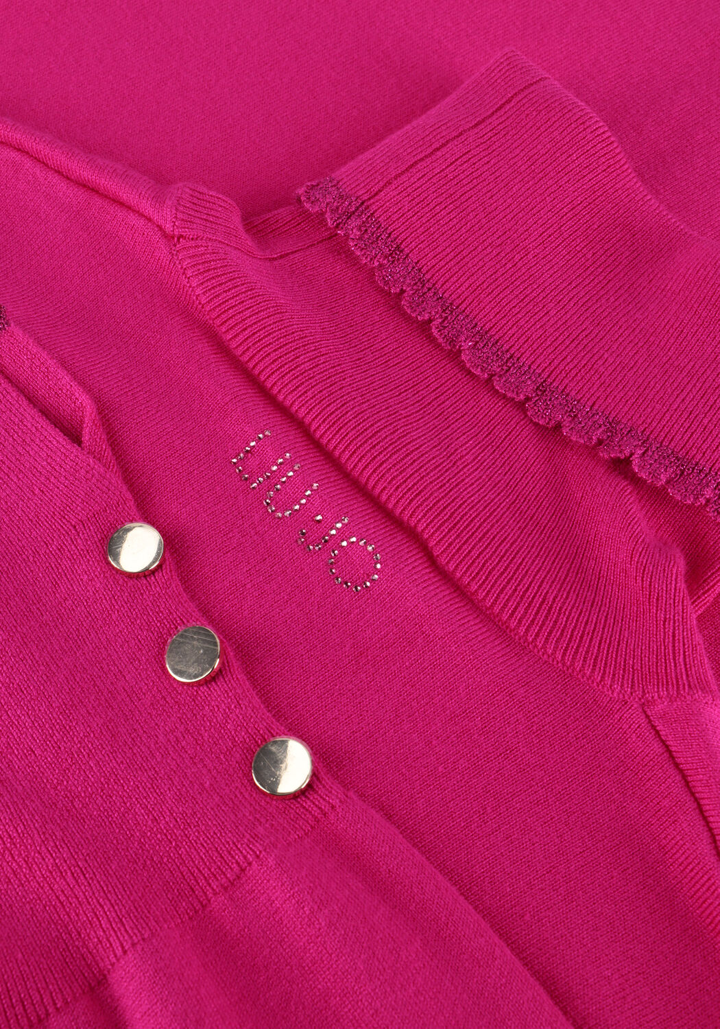 LIU JO Col roul&eacute; ECS MAGLIA CHIUSA M/L 1 Rose clair - large