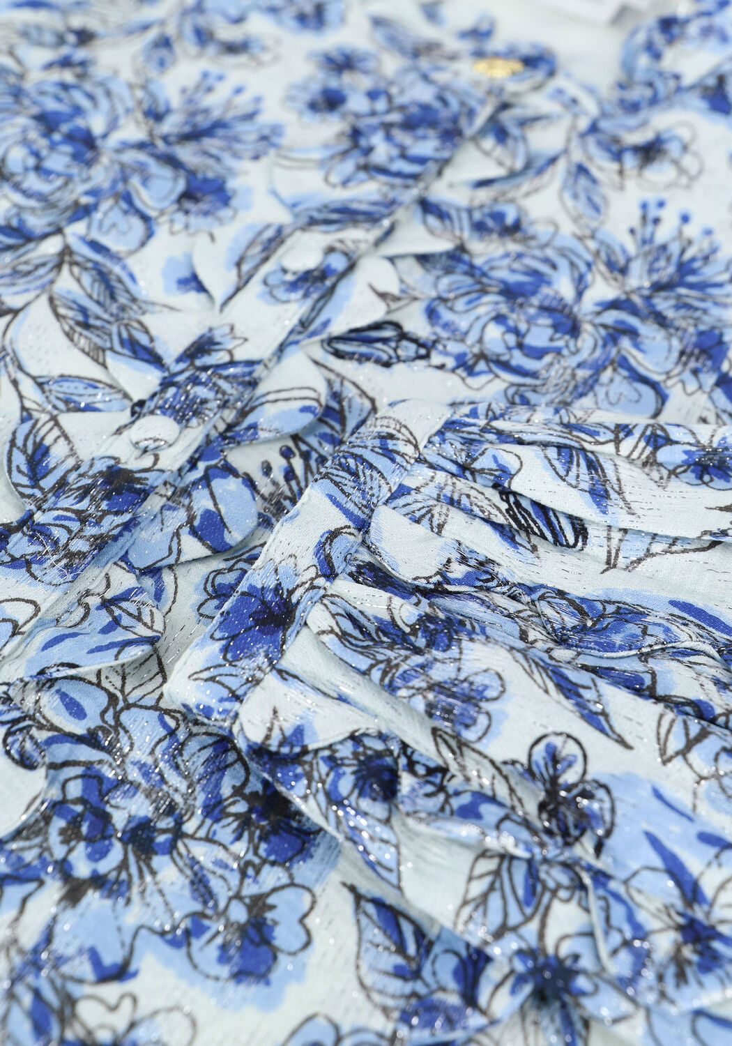 FABIENNE CHAPOT SCALLOP BLOUSE Blouses Bleu clair - large