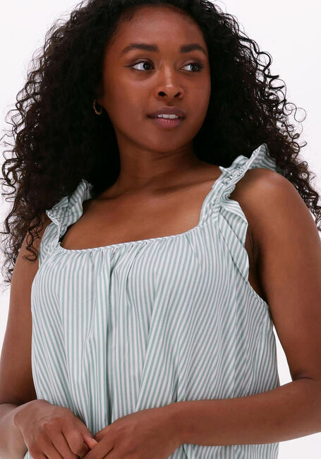 JUST FEMALE Robe midi SUN DRESS Menthe - large