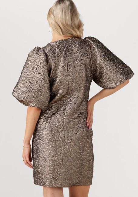 OMODA ATELIER Mini robe OM-PEARL DRESS en bronze - large