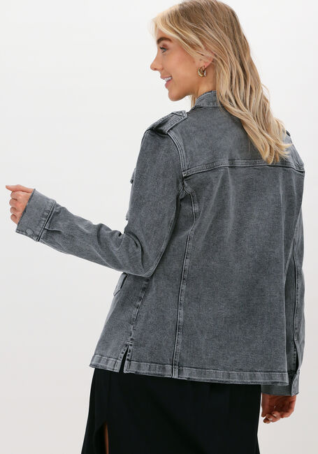 Grijze SET Spijkerjas 74067 - large