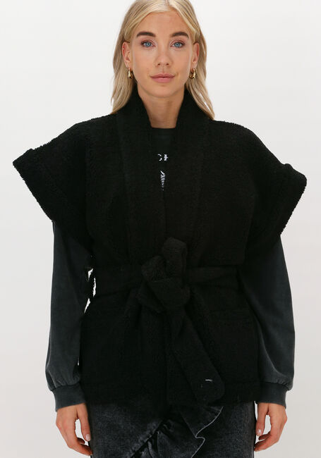 Zwarte SOFIE SCHNOOR Vest SW LIDA - large