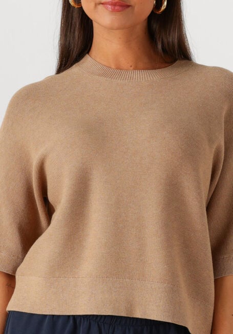 Camel MSCH COPENHAGEN Trui MSCHTHAMIRA 2/4 PULLOVER - large