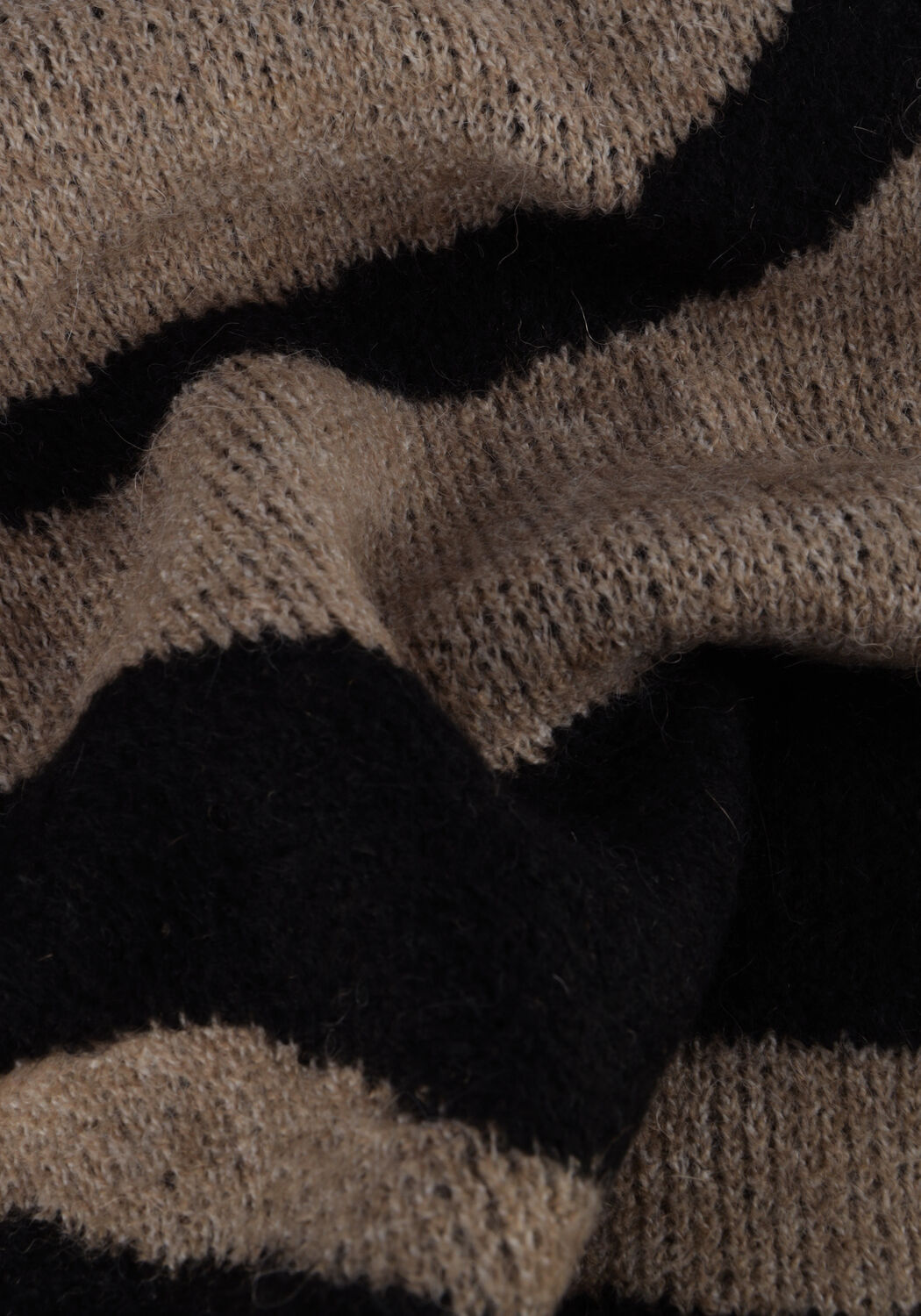 OBJECT Pull OBJDIANA LO L/S KNIT PULLOVER en noir - large