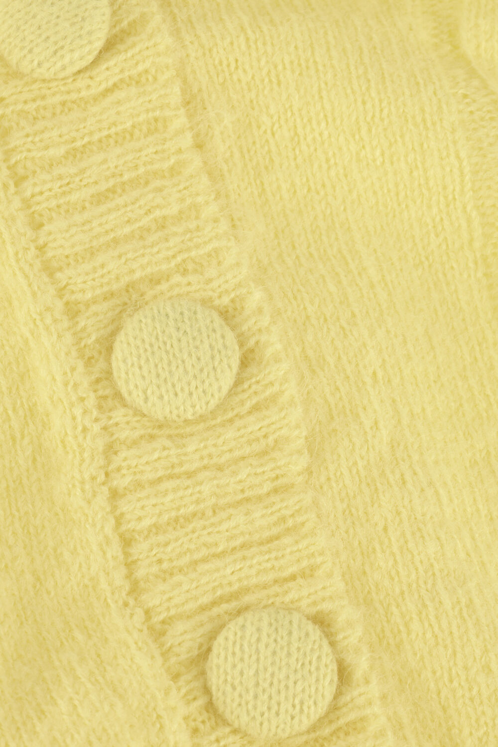 Gele LOOXS Vest 10SIXTEEN KNITTED CARDIGAN - large