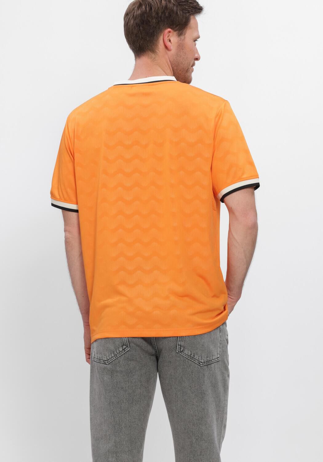 Oranje LES DEUX Polo NETHERLAND FOOTBALL JERSEY - large
