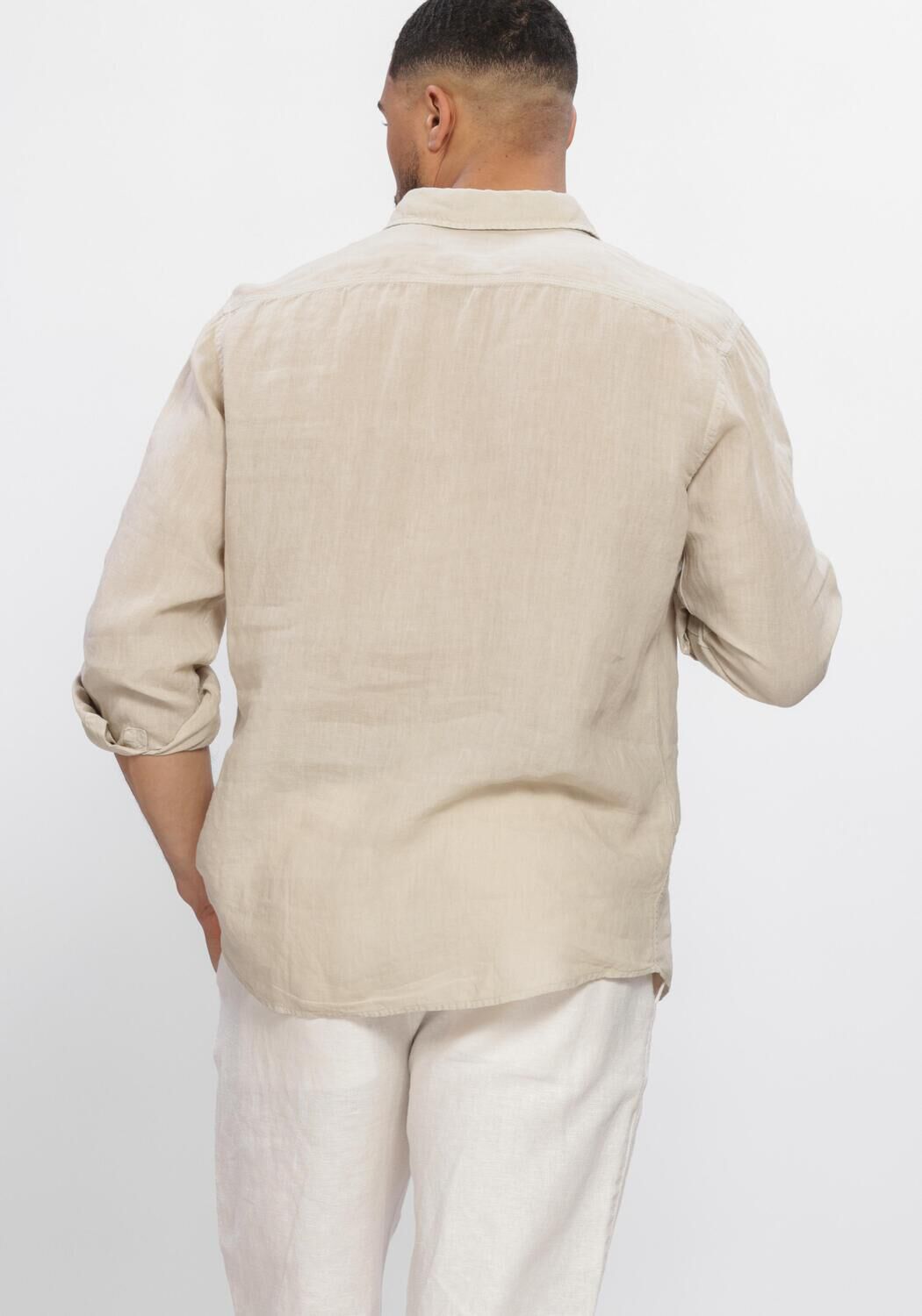 BOSS ORANGE Chemise d&eacute;contract&eacute; RELEGANT_6 en beige - large