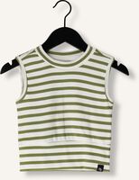 INDIAN BLUE JEANS Haut CROPPED STRIPED SINGLET en blanc INDIAN BLUE JEANS Haut CROPPED STRIPED SINGLET en blanc - medium