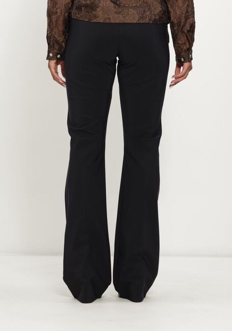 Zwarte STUDIO ANNELOES Flared broek Flair LONG bonded trousers - large