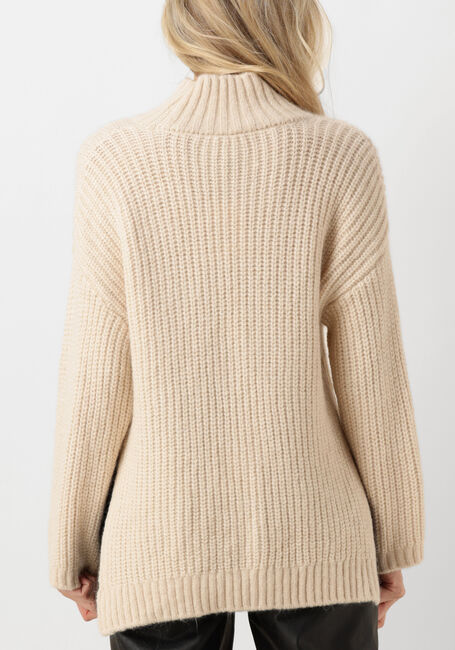 Beige DANTE6 Trui RAYURE OVERSIZED SWEATER - large