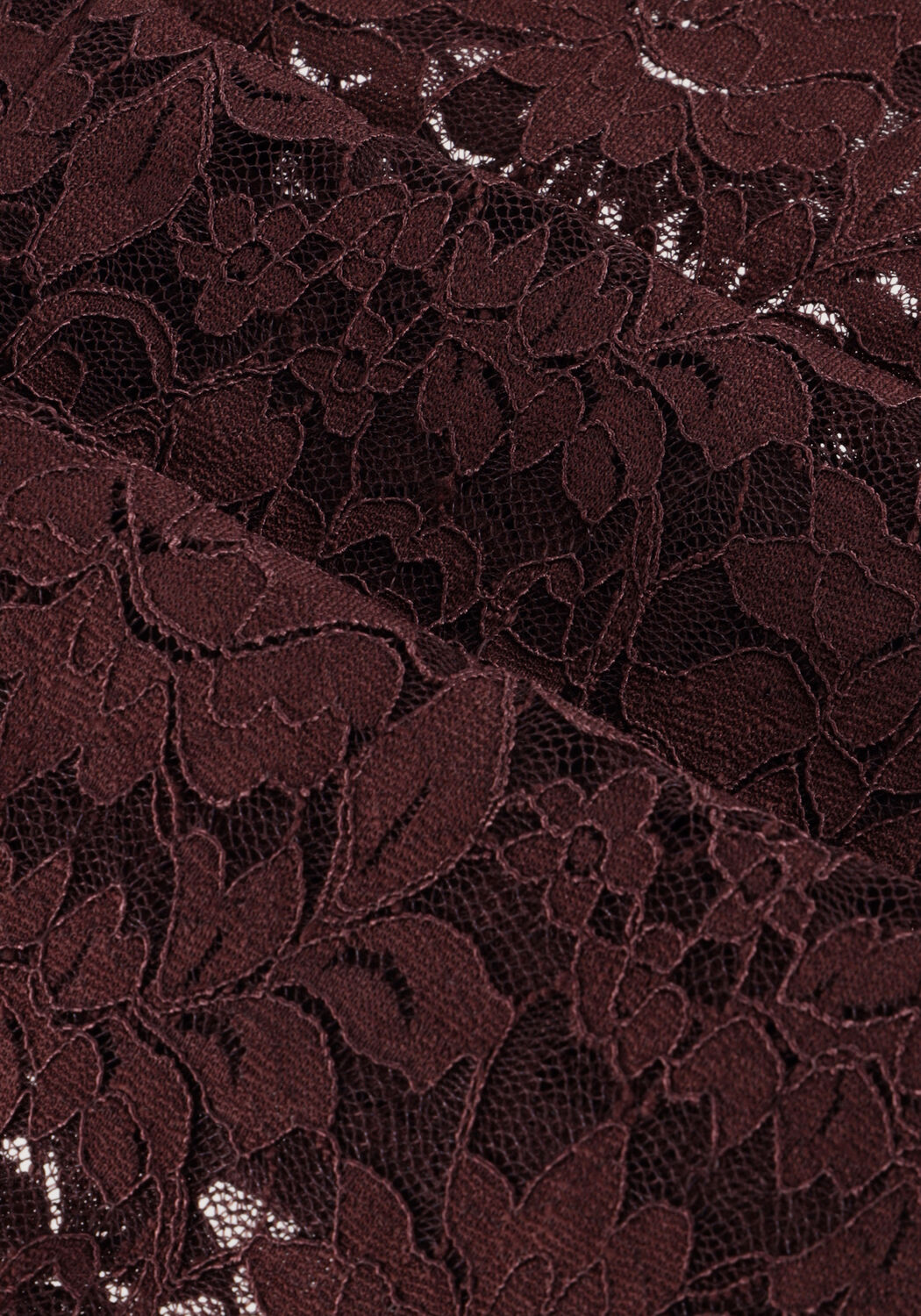 NEO NOIR Haut LIZA LACEFLOWER BLOUSE Bordeaux - large