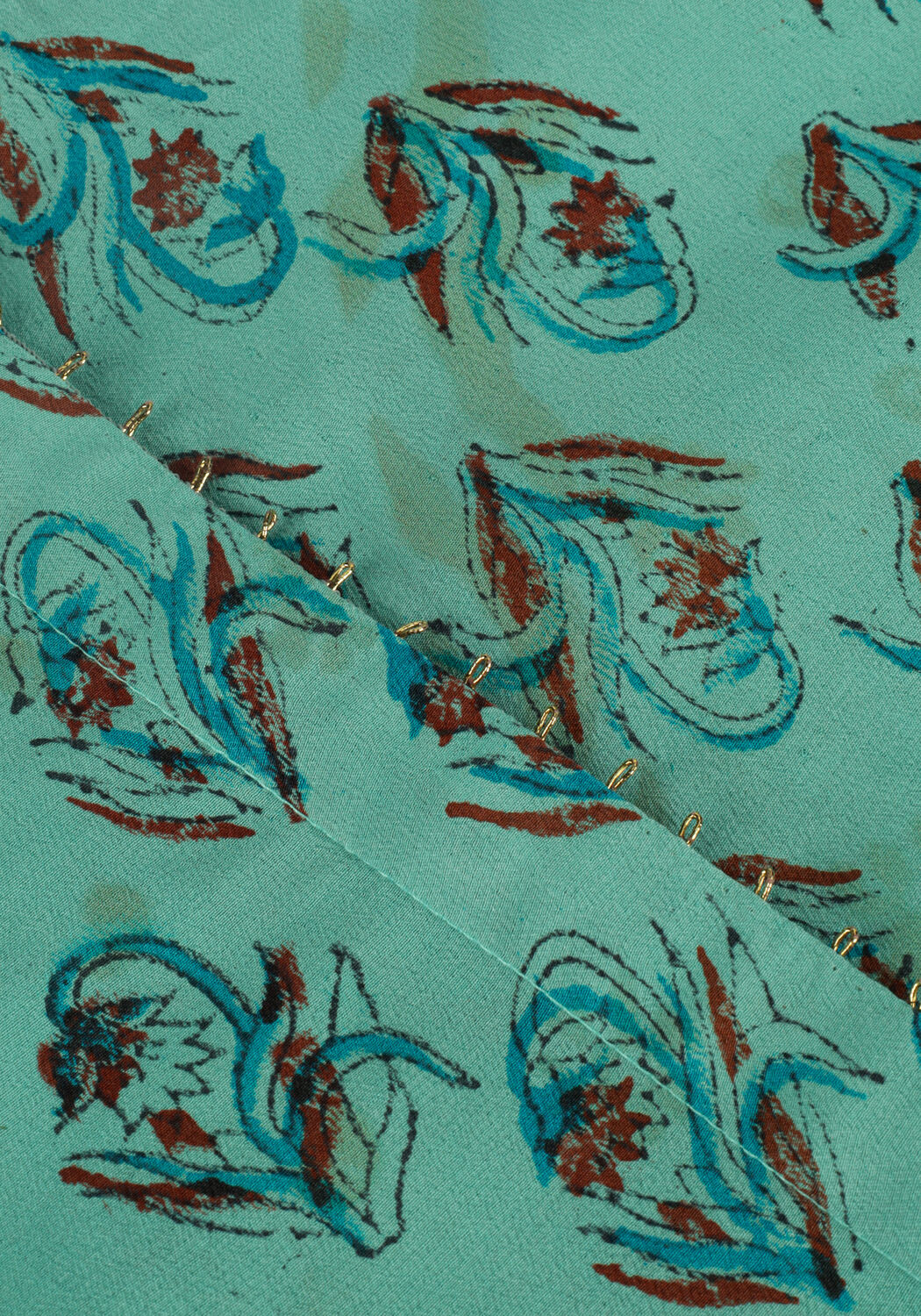 SISSEL EDELBO JUANA SILK SHIRT Blouses en bleu - large