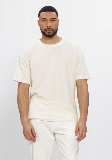 ANERKJENDT T-shirt AKVILLADS FROTTE T &Eacute;cru - large