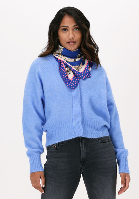 Blauwe LOLLYS LAUNDRY Sjaal CORA SCARF - large