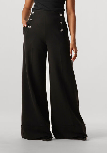 CAROLINE BISS Pantalon large 4587 en noir - large