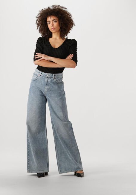 AAIKO Wide jeans CHARLY DENIM BLUE CO 687 en bleu - large
