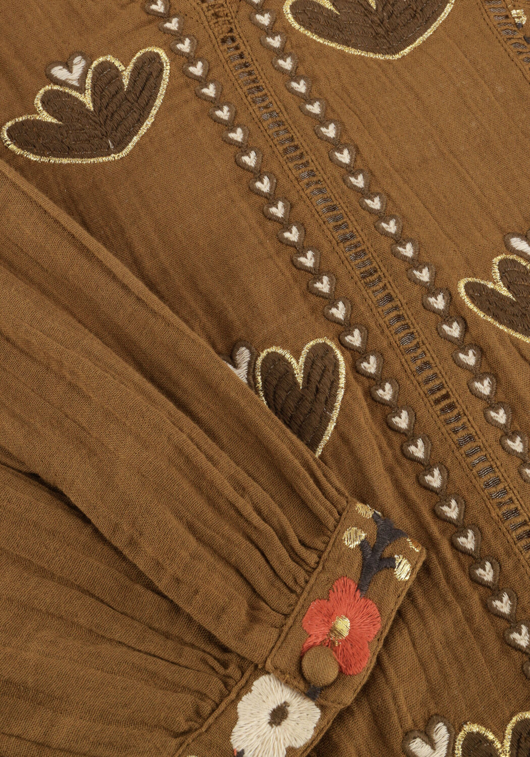 LOUIZON CHEMANCE Blouses Kaki - large