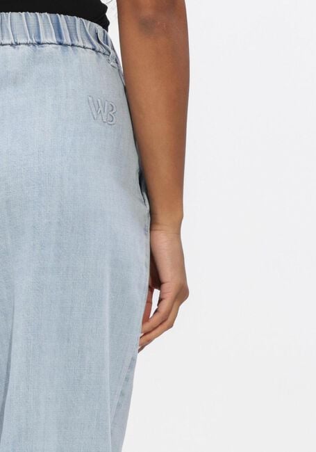 Blauwe WITHBLACK Broeken/jumpsuits WBLFRANCISCA WIDE DENIM PANT - large