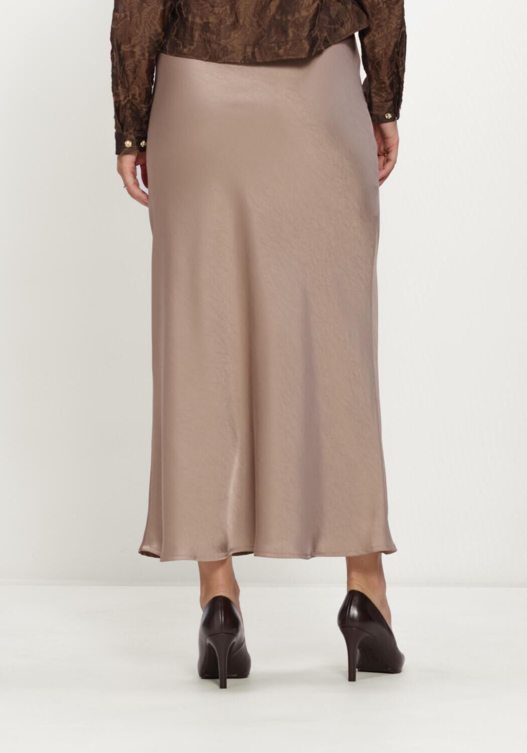 NOTRE-V Jupe midi NV-INNA en beige - large