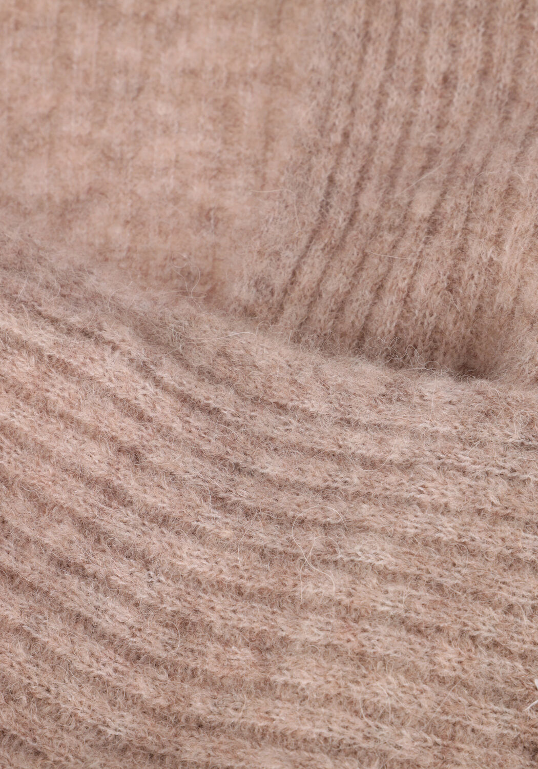 SECOND FEMALE Pull YMMA KNIT OPEN BACK en marron - large