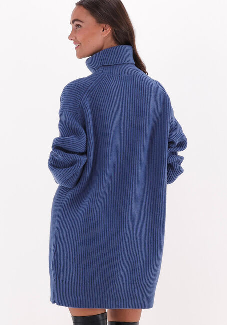 Blauwe DRYKORN Mini jurk JARDANY 420041 - large