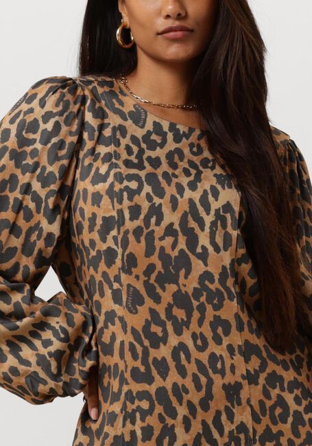 HARPER & YVE Mini robe LYNN-DR en marron - large