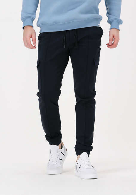 GENTI Pantalon de jogging T5045-1967 Bleu foncé - large