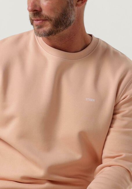 STRØM Clothing Chandail SWEATER en orange - large