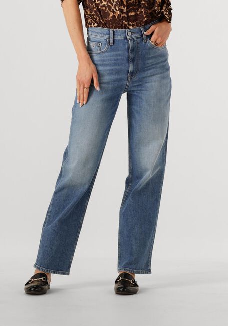 Blauwe TOMMY JEANS Straight leg jeans LAYLA HR SLIM STR BI0134 - large