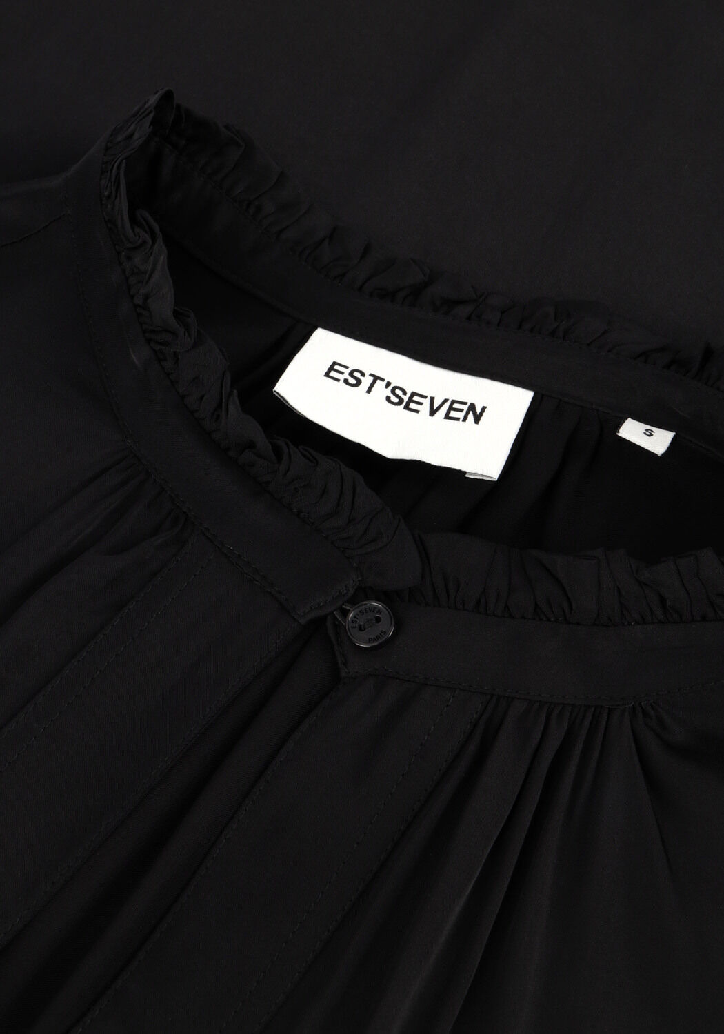 Zwarte EST'SEVEN  ELISE BLOUSE - large