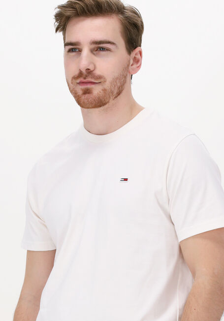 TOMMY JEANS T-shirt TJM CLASSIC JERSEY C NECK Blanc - large